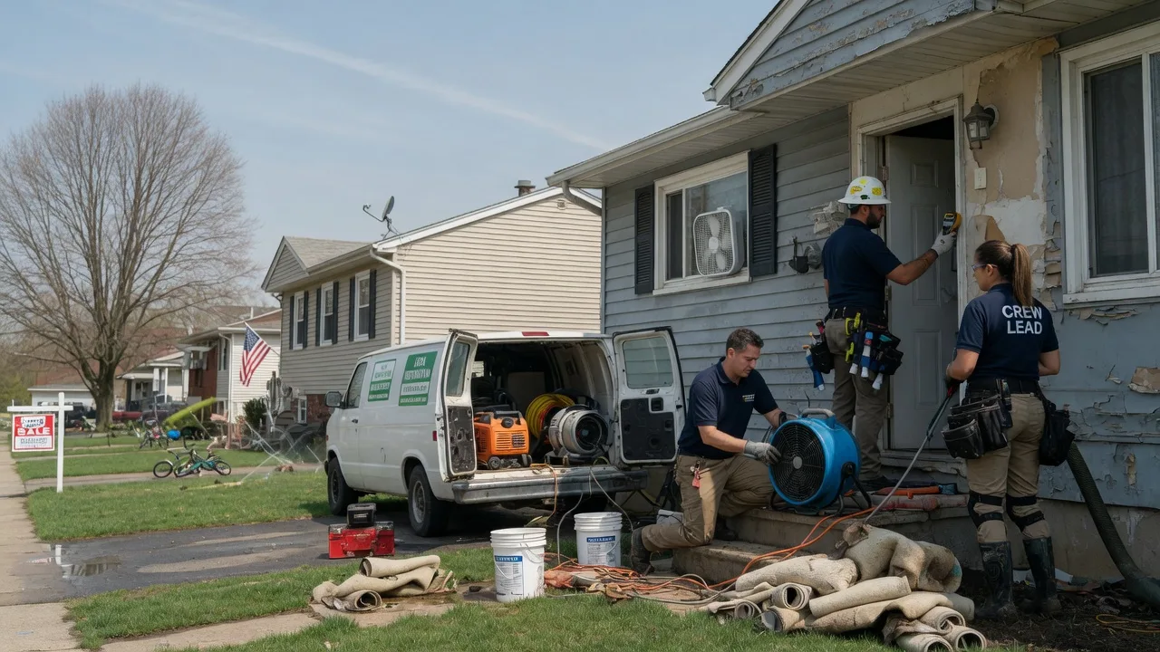 Flood Cleanup in Toulon, IL near me